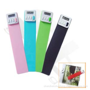2014 Competitive Price Book Mark with Clock and Timer for Gift